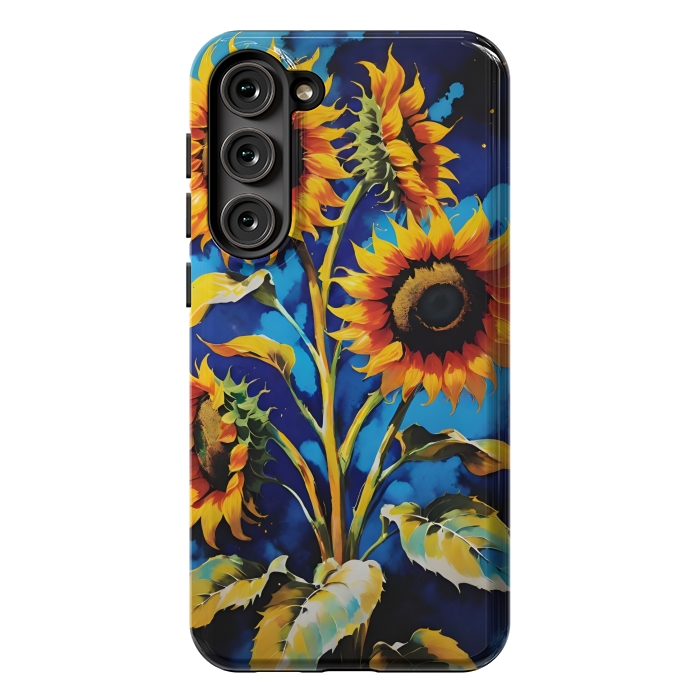 Galaxy S23 Plus StrongFit Sunflowers 3 by Winston