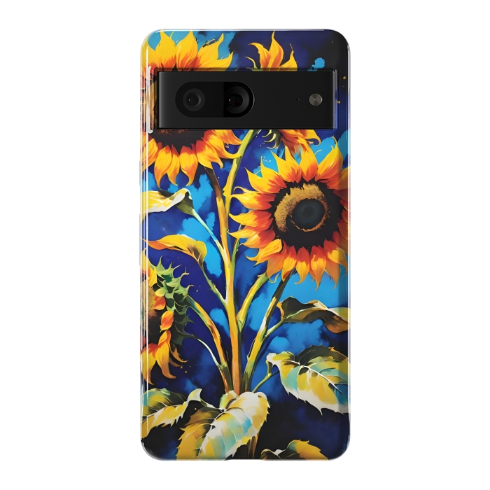 Pixel 7 StrongFit Sunflowers 3 by Winston