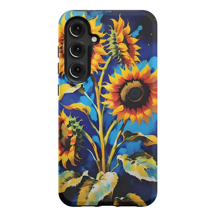 Galaxy S24 Plus StrongFit Sunflowers 3 by Winston