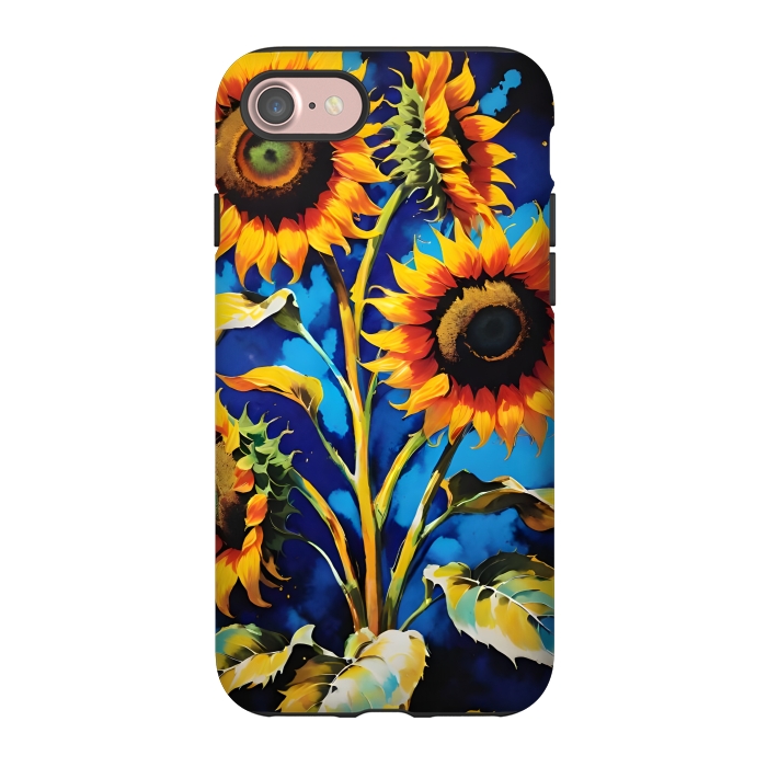 iPhone 7 StrongFit Sunflowers 3 by Winston