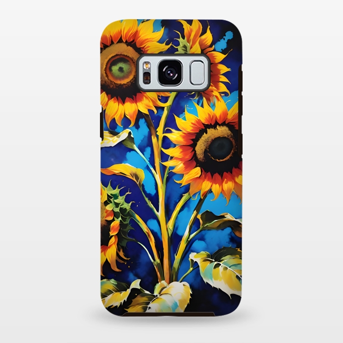 Galaxy S8 plus StrongFit Sunflowers 3 by Winston