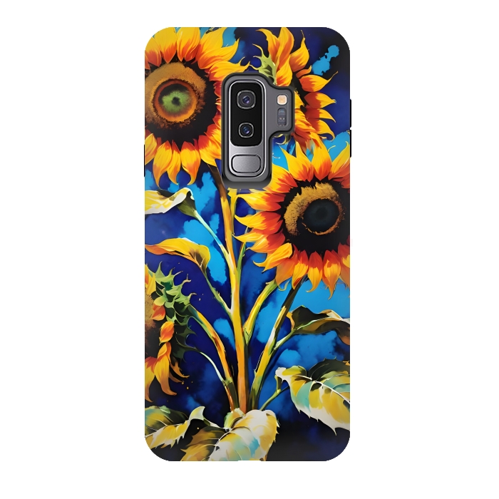 Galaxy S9 plus StrongFit Sunflowers 3 by Winston