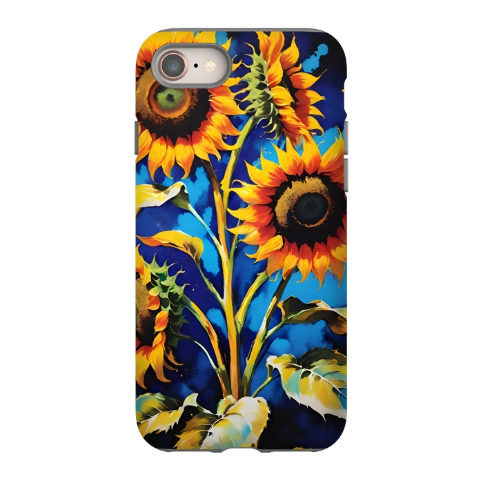 iPhone 8 StrongFit Sunflowers 3 by Winston