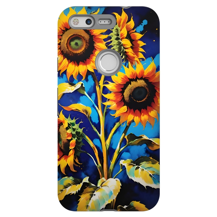 Pixel StrongFit Sunflowers 3 by Winston