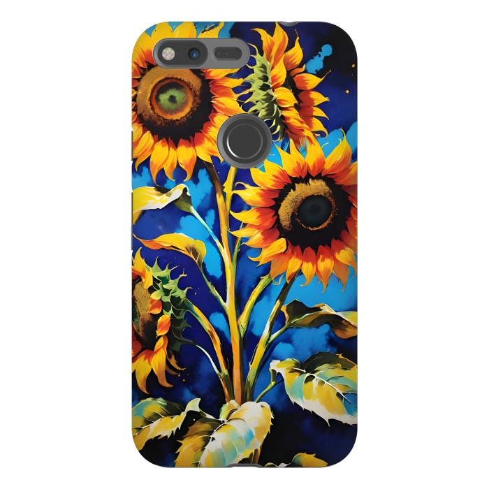 Pixel XL StrongFit Sunflowers 3 by Winston