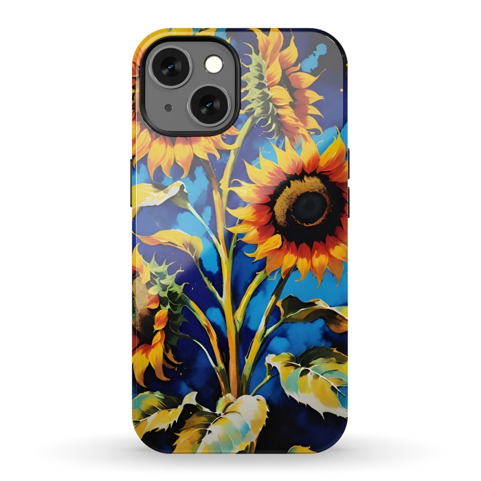 iPhone 13 StrongFit Sunflowers 3 by Winston