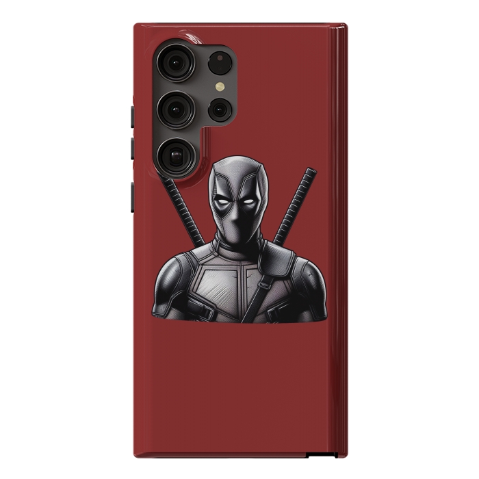 Galaxy S23 Ultra StrongFit Deadpool  by Winston