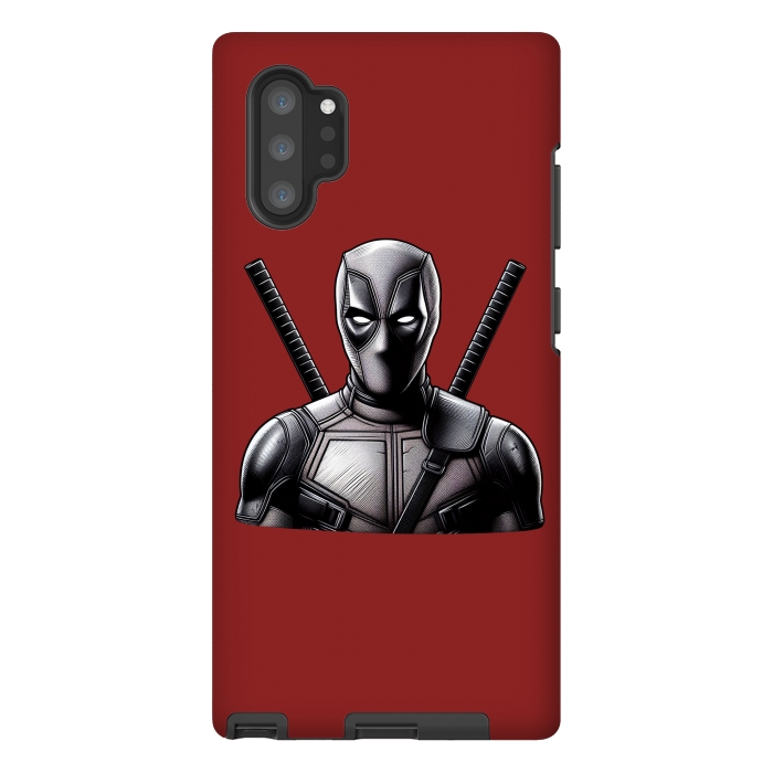 Galaxy Note 10 plus StrongFit Deadpool  by Winston