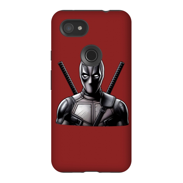 Pixel 3AXL StrongFit Deadpool  by Winston