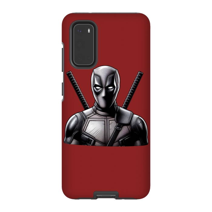 Galaxy S20 StrongFit Deadpool  by Winston