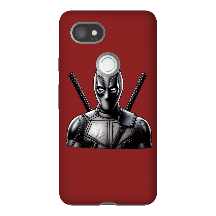 Pixel 2XL StrongFit Deadpool  by Winston