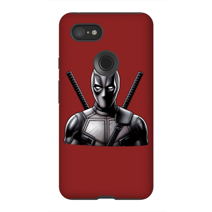 Pixel 3XL StrongFit Deadpool  by Winston