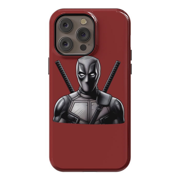 iPhone 14 Pro max StrongFit Deadpool  by Winston