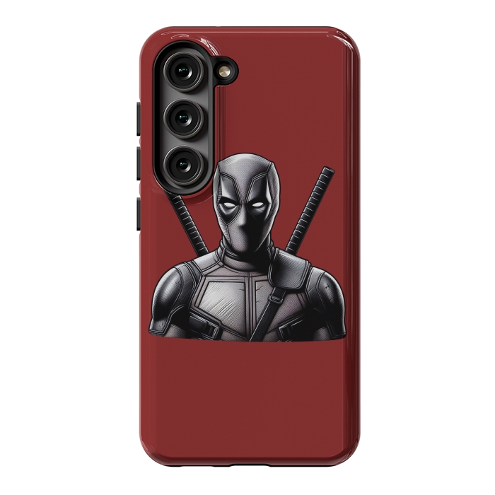 Galaxy S23 StrongFit Deadpool  by Winston