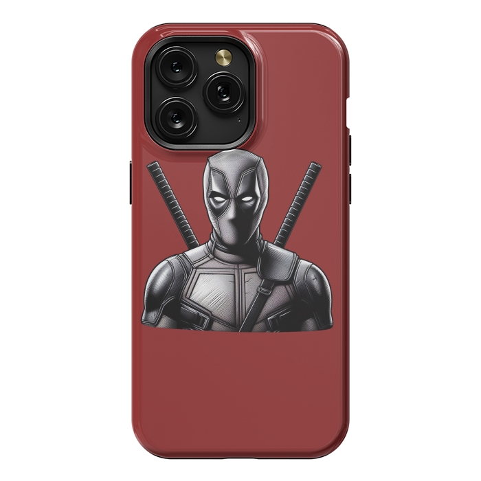 iPhone 15 Pro Max StrongFit Deadpool  by Winston