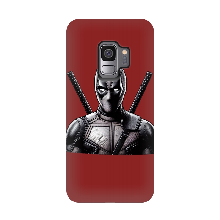 Galaxy S9 StrongFit Deadpool  by Winston