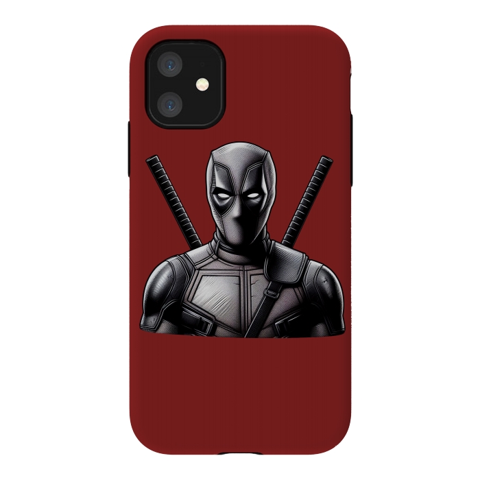 iPhone 11 StrongFit Deadpool  by Winston