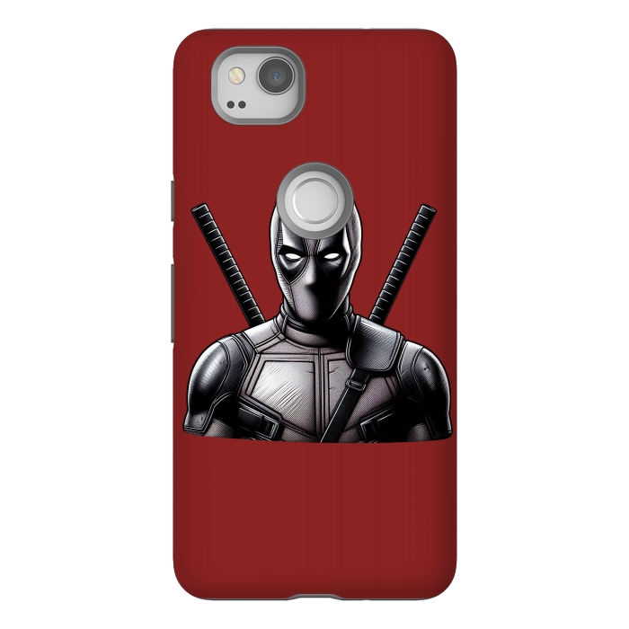 Pixel 2 StrongFit Deadpool  by Winston