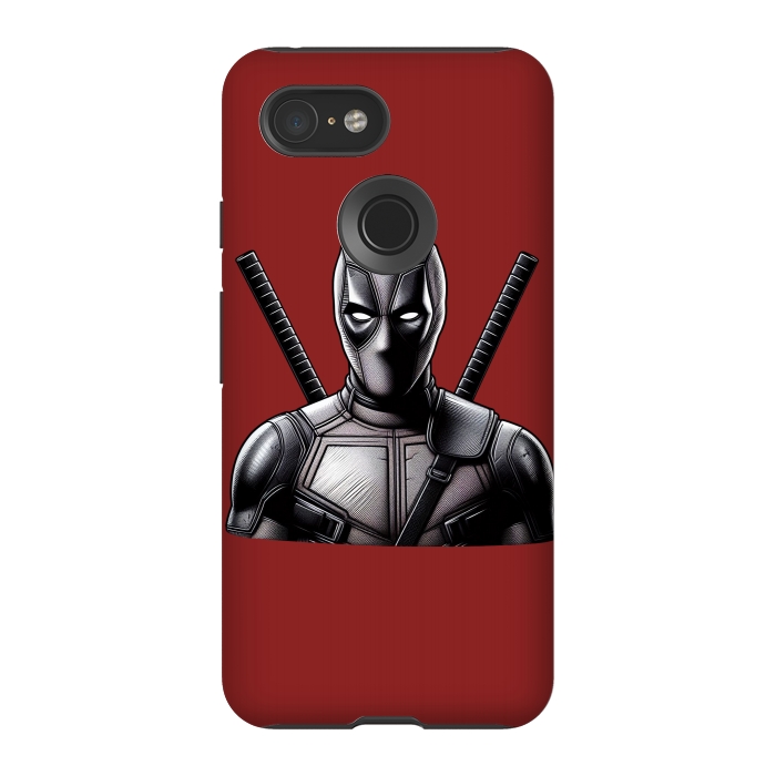 Pixel 3 StrongFit Deadpool  by Winston