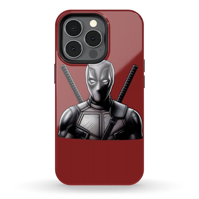 iPhone 13 pro StrongFit Deadpool  by Winston