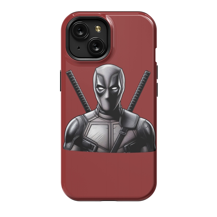 iPhone 15 StrongFit Deadpool  by Winston