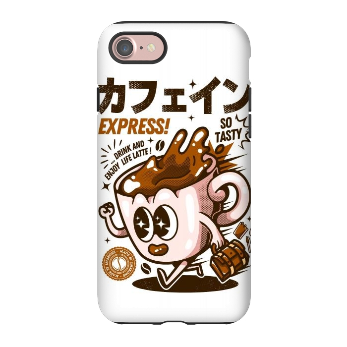 iPhone 7 StrongFit Funny Caffeine Expresso by LM2Kone