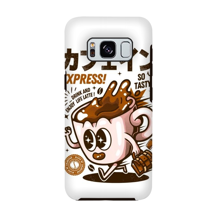 Galaxy S8 StrongFit Funny Caffeine Expresso by LM2Kone