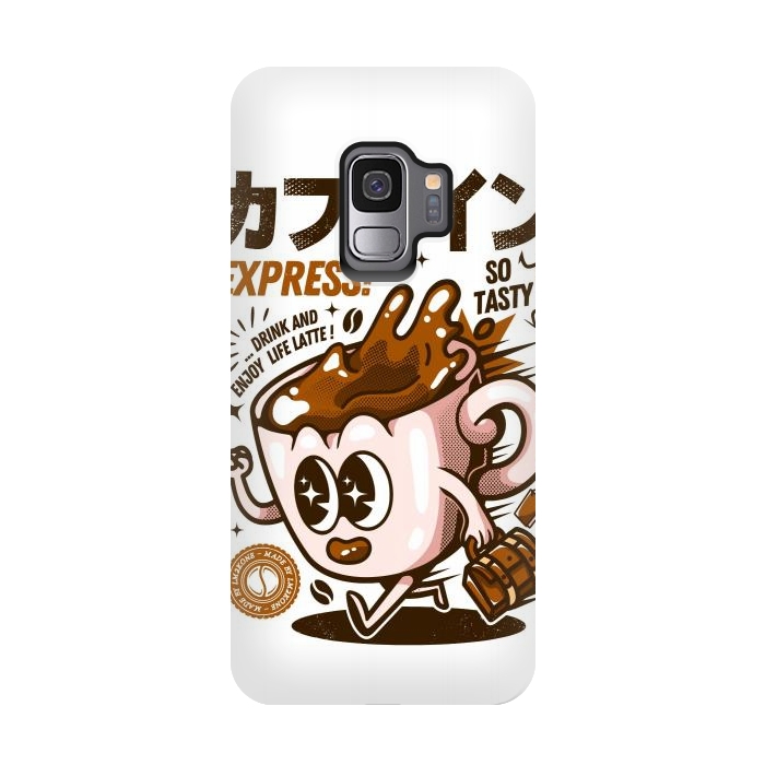 Galaxy S9 StrongFit Funny Caffeine Expresso by LM2Kone