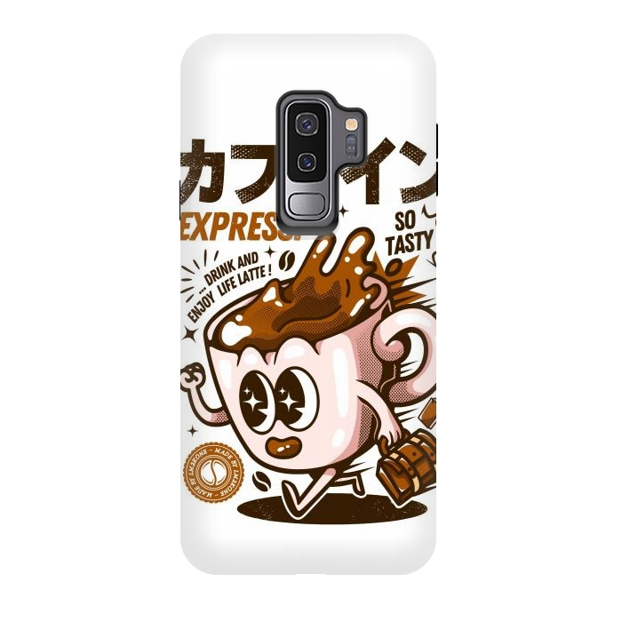 Galaxy S9 plus StrongFit Funny Caffeine Expresso by LM2Kone