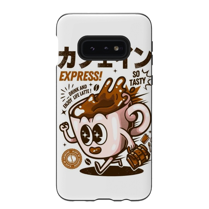 Galaxy S10e StrongFit Funny Caffeine Expresso by LM2Kone