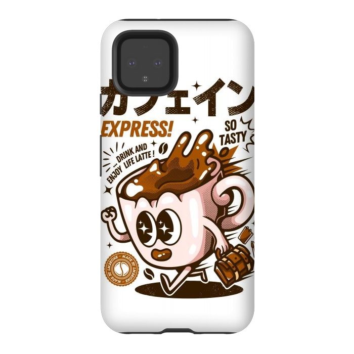 Pixel 4 StrongFit Funny Caffeine Expresso by LM2Kone