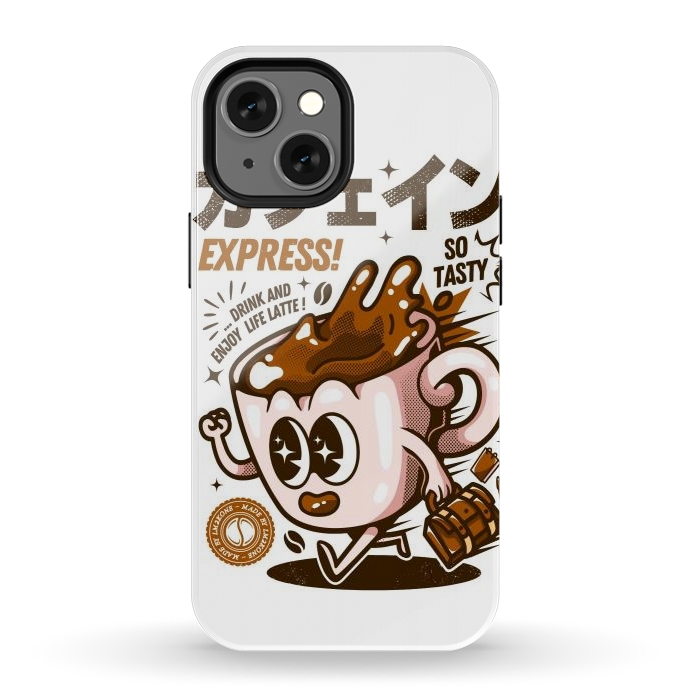 iPhone 12 mini StrongFit Funny Caffeine Expresso by LM2Kone