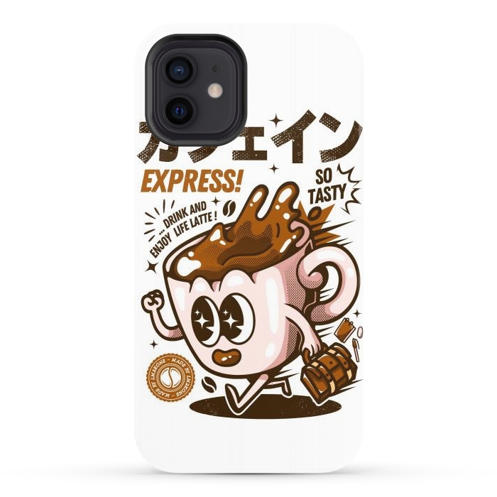 iPhone 12 StrongFit Funny Caffeine Expresso by LM2Kone