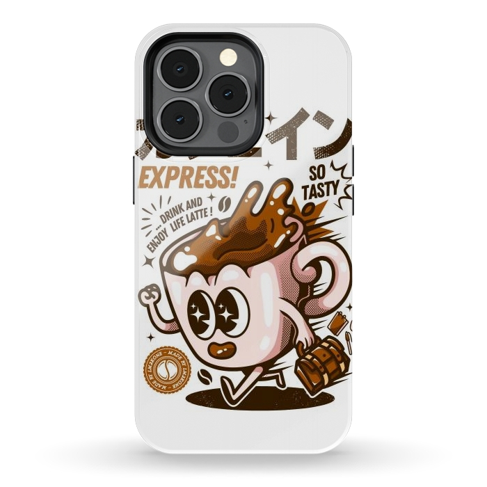 iPhone 13 pro StrongFit Funny Caffeine Expresso by LM2Kone