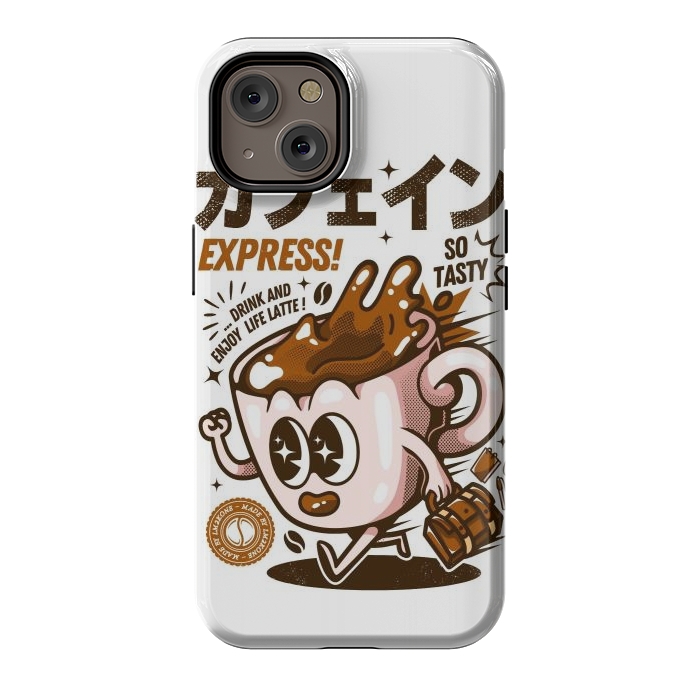 iPhone 14 StrongFit Funny Caffeine Expresso by LM2Kone