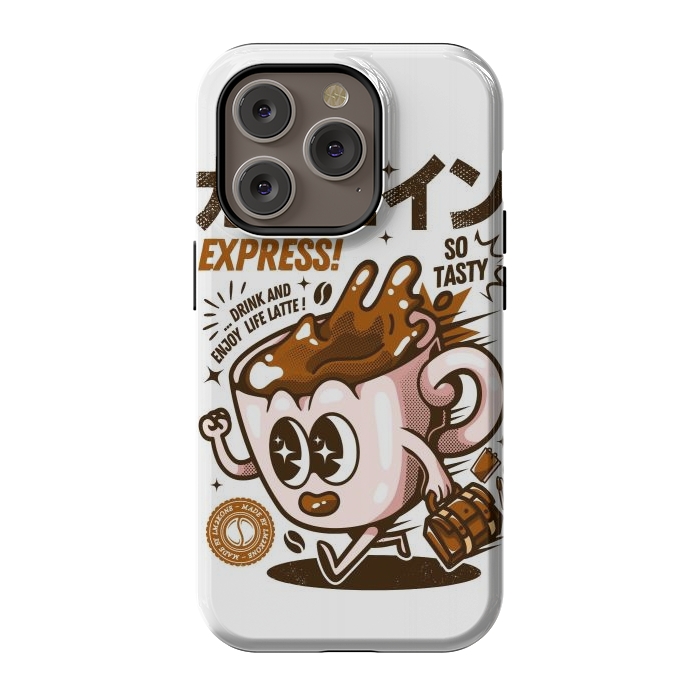 iPhone 14 Pro StrongFit Funny Caffeine Expresso by LM2Kone