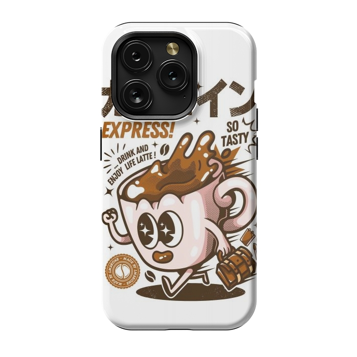 iPhone 15 Pro StrongFit Funny Caffeine Expresso by LM2Kone