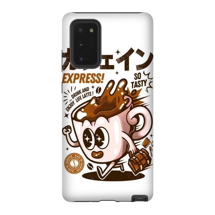 Galaxy Note 20 StrongFit Funny Caffeine Expresso by LM2Kone