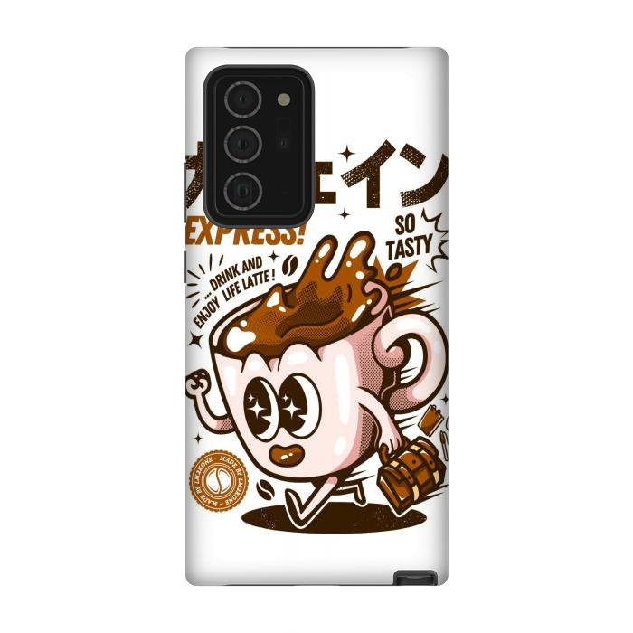 Galaxy Note 20 Ultra StrongFit Funny Caffeine Expresso by LM2Kone