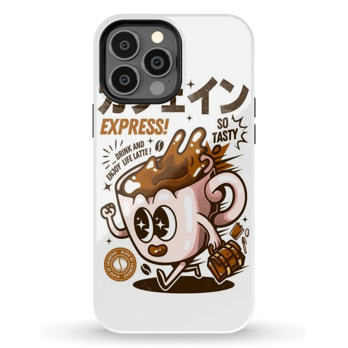 iPhone 13 Pro Max StrongFit Funny Caffeine Expresso by LM2Kone