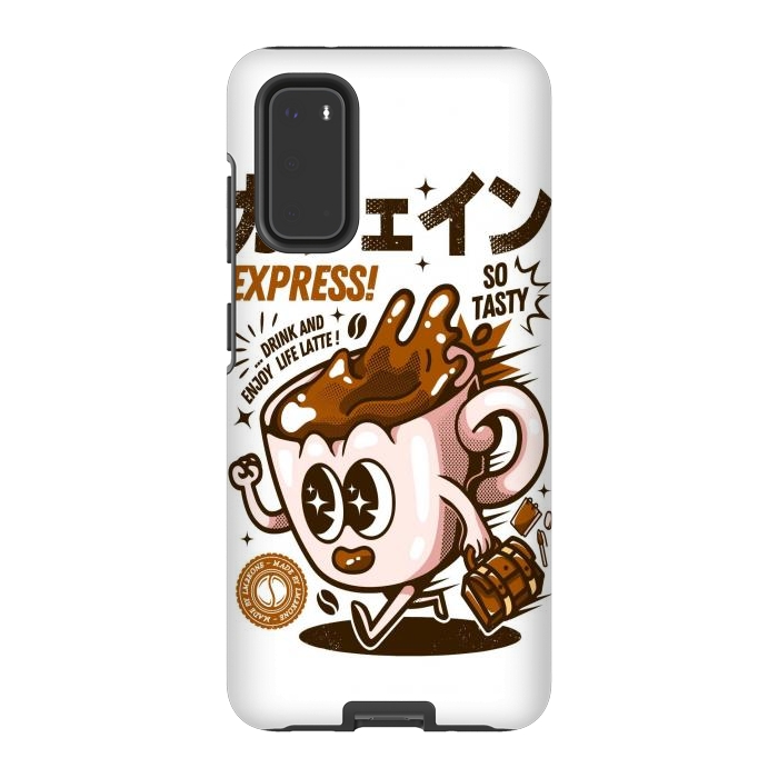 Galaxy S20 StrongFit Funny Caffeine Expresso by LM2Kone