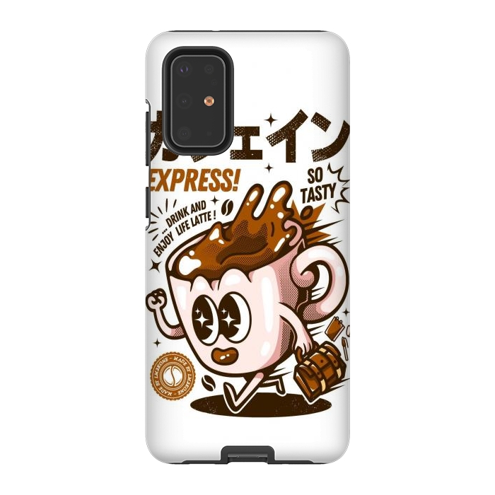 Galaxy S20 Plus StrongFit Funny Caffeine Expresso by LM2Kone