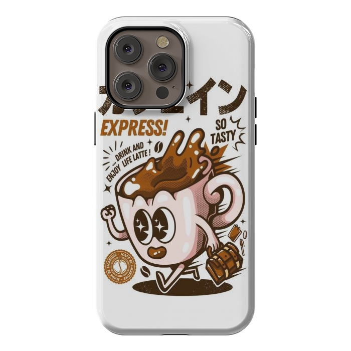 iPhone 14 Pro max StrongFit Funny Caffeine Expresso by LM2Kone