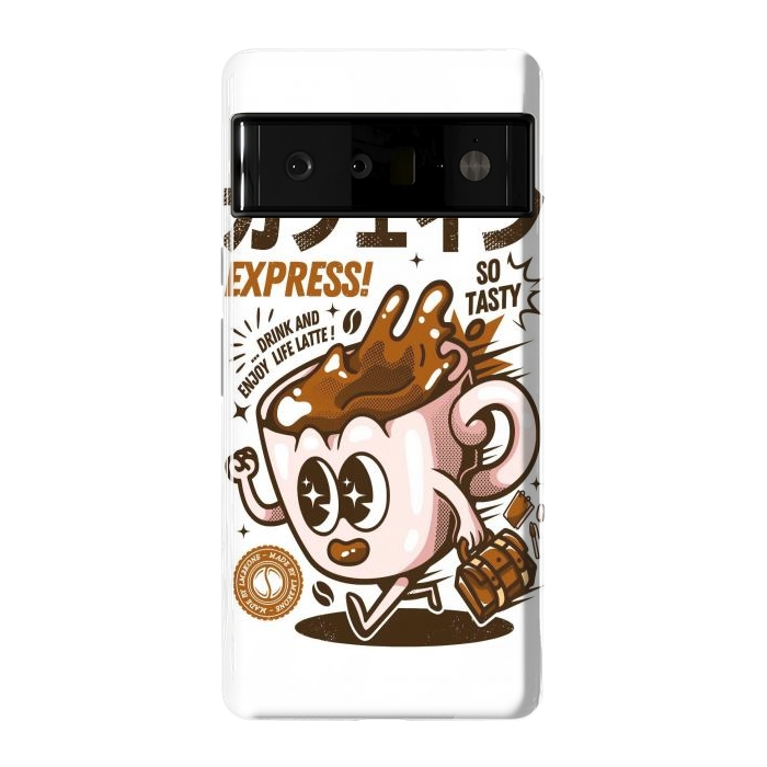 Pixel 6 Pro StrongFit Funny Caffeine Expresso by LM2Kone