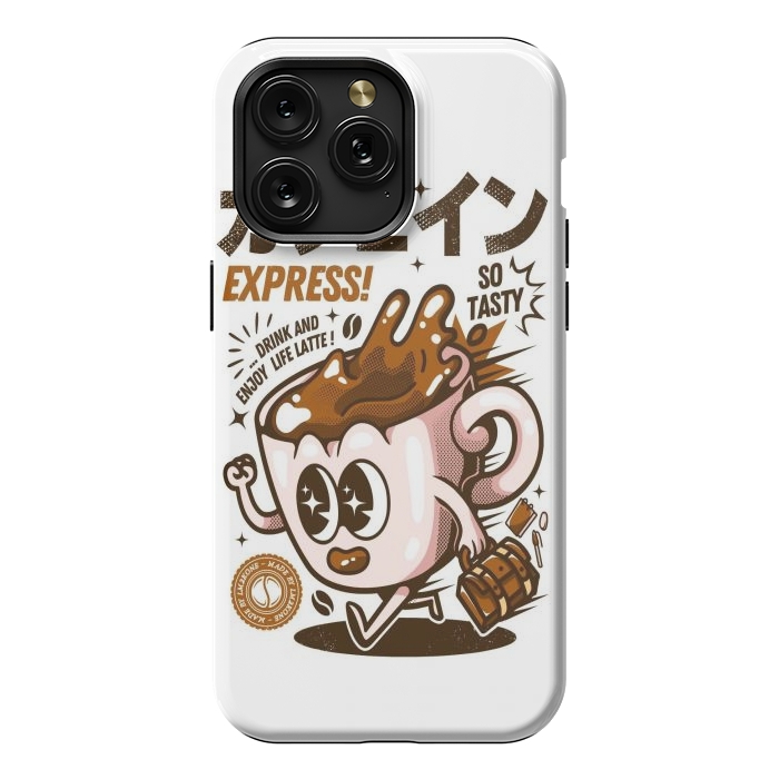 iPhone 15 Pro Max StrongFit Funny Caffeine Expresso by LM2Kone