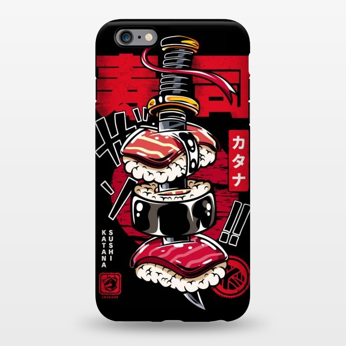 iPhone 6/6s plus StrongFit Japan Katana Sushi by LM2Kone