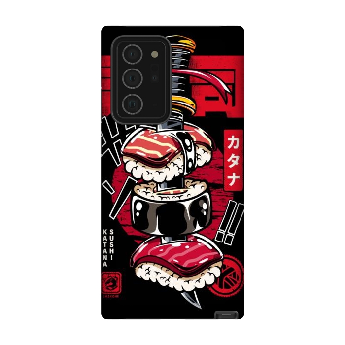 Galaxy Note 20 Ultra StrongFit Japan Katana Sushi by LM2Kone