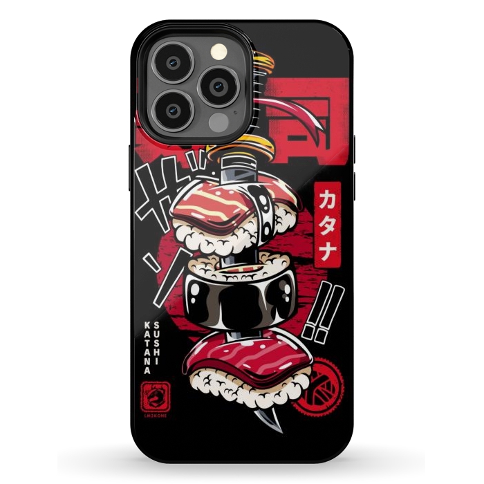 iPhone 13 Pro Max StrongFit Japan Katana Sushi by LM2Kone