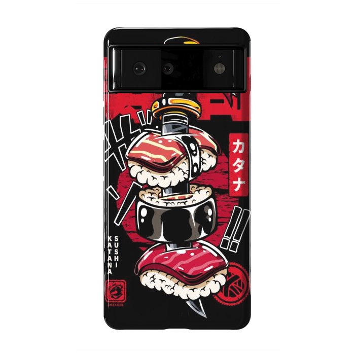 Pixel 6 StrongFit Japan Katana Sushi by LM2Kone
