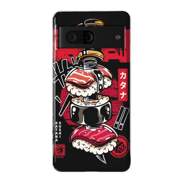 Pixel 7 StrongFit Japan Katana Sushi by LM2Kone